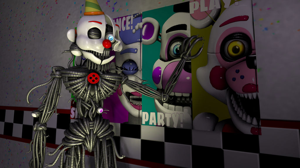 FNaF SL Ennard by MartinFBS on DeviantArt