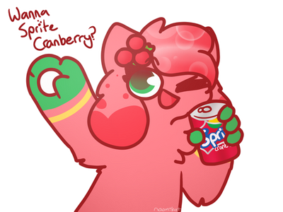 Wanna sprite cranberry? by flooflekat on DeviantArt