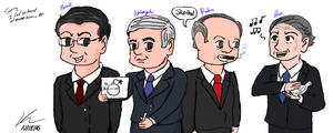 Horrible attempt at Chibi Prime Ministers