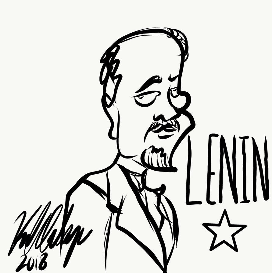 Cartoonish Lenin by TheJewishMarxist on DeviantArt