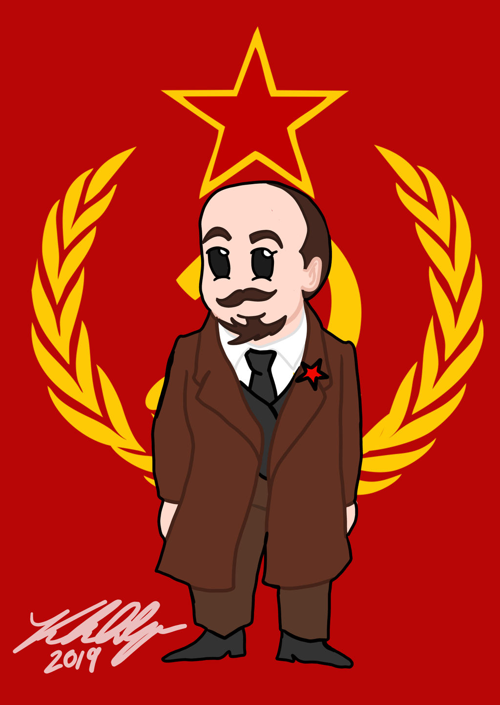 Ленин мультяшный