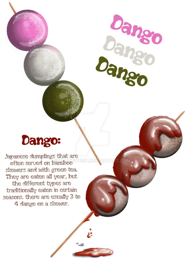 Draw Dango Dango by tooneyfish on DeviantArt