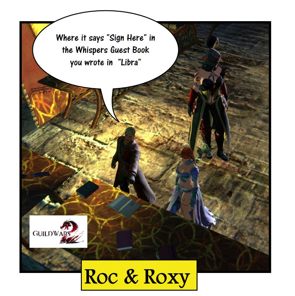 Guild Wars 2 RnR Roc and Roxy Funny Cartoons 47 by rocdisjoint on ...