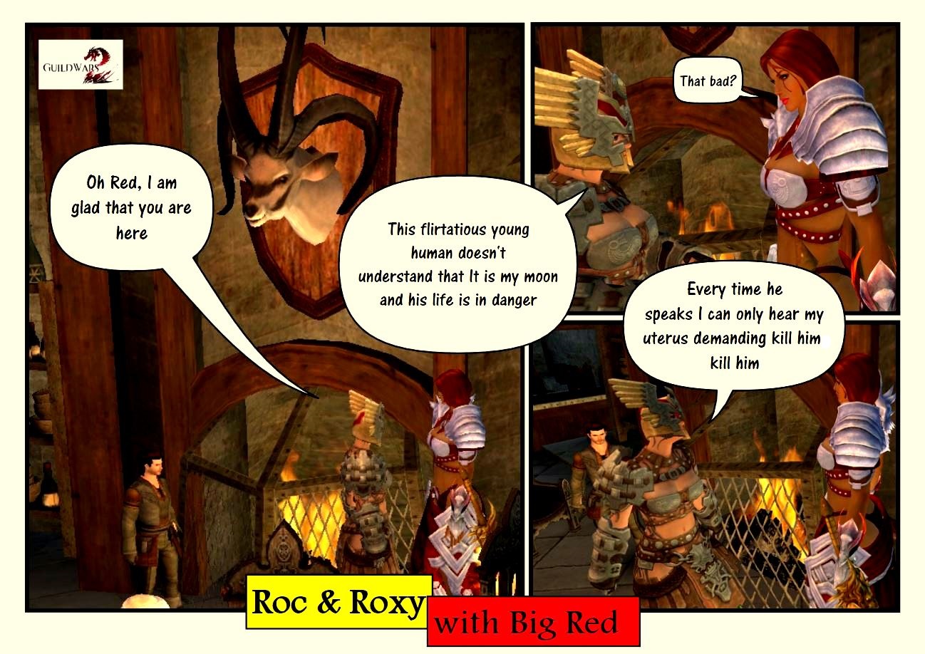 Guild Wars 2 RnR Roc and Roxy Funny Cartoons 84