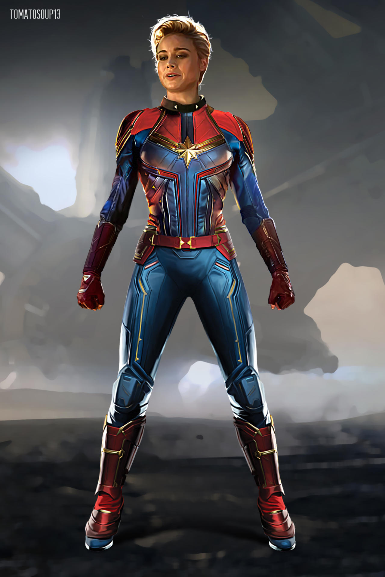 Superhero Graphic T shirt Marvel Avengers Endgame Captain Marvel superhero-graphic-t-shirt-marvel-avengers-endgame-captain-marvel