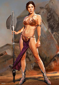 Carrie Fisher - Slave Leia - 24