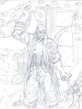 Hellboy sketch