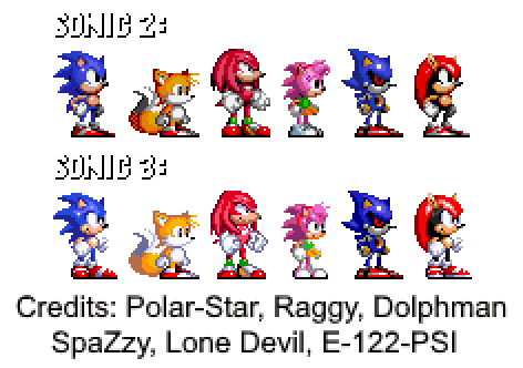 Sonic Retro Remix Character Designs by PolarStar64 on DeviantArt