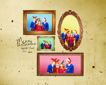 The Weasley family wish you Merry Christmas