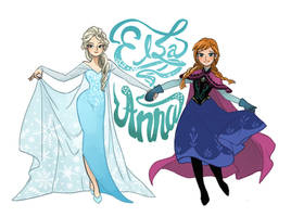 [Frozen] Elsa and Anna