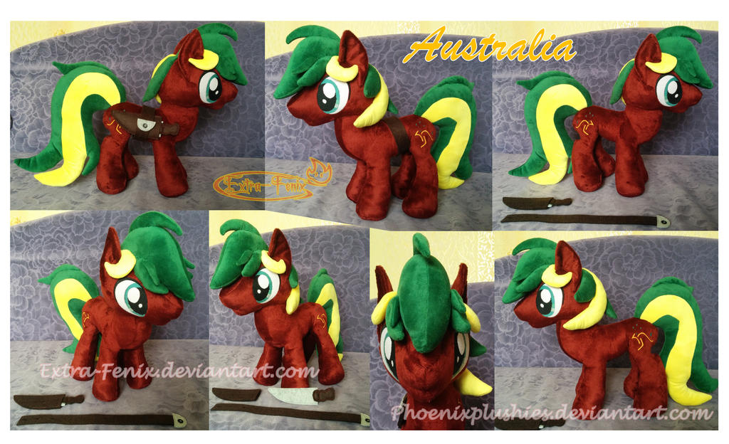 Australia pony plush