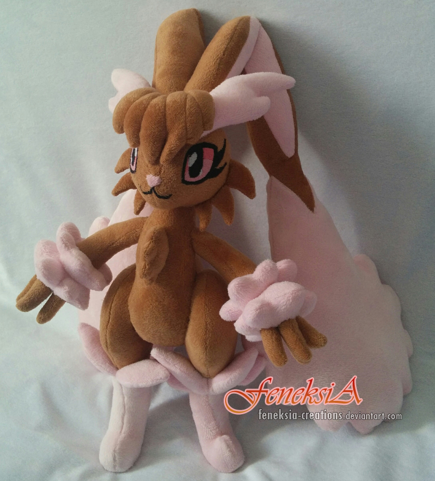 Cupcake the Lopunny plush