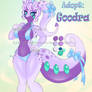 Adopt:Anthro pokemon Goodra -closed