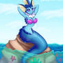 MerMay anthro Vaporeon