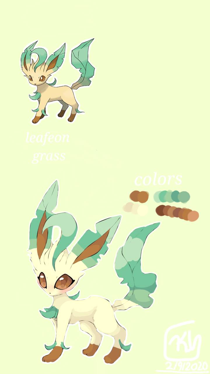 Leafia Pokemon fanart - leafeon by kaitlin14 on DeviantArt