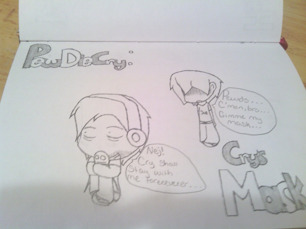 PewDieCry: Cry's Mask  :Contest Entry: