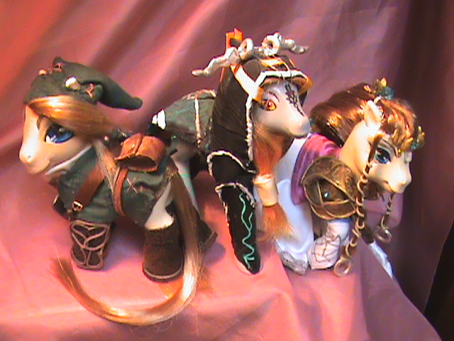 TP Link, Midna, and Zelda