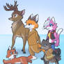 Ice skating