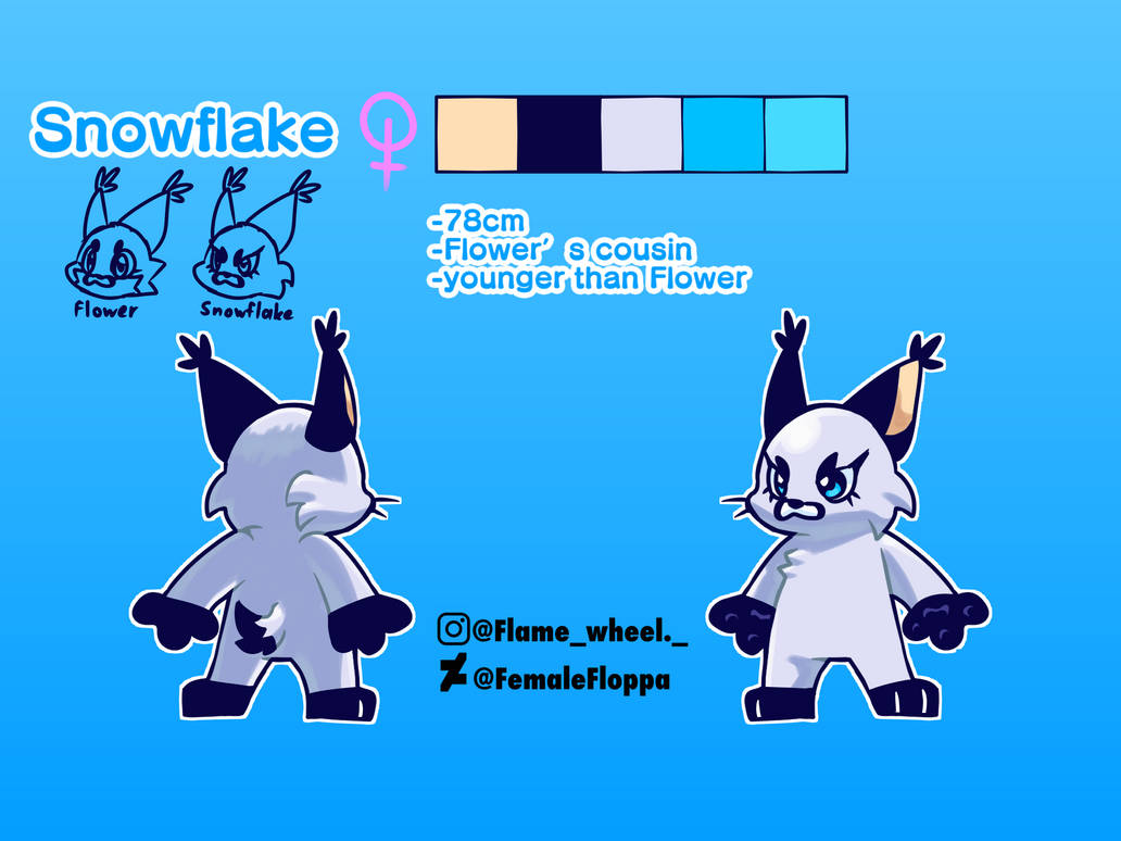 Snowflack Pattern Ova OC#4 - Snowflake by FemaleFloppa on DeviantArt