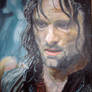 Oilpainting of Aragorn