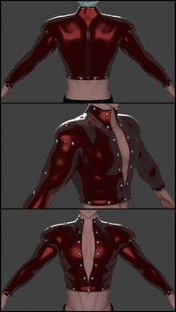 3D Seven Deadly Sins Ban Jacket Asset