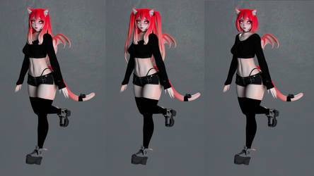 3D Model: Ayanyarii VrChat Model