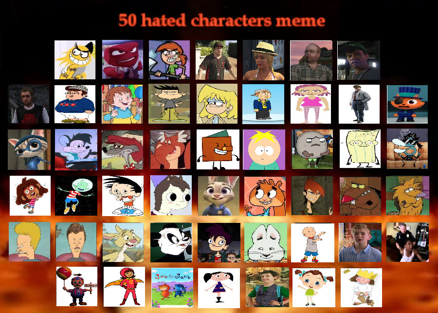 Deviantart Bad Characters My 50 Hated Characters Part 2 by AlbertFlores2010 on DeviantArt