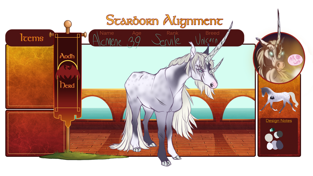 SA|Alcmene|Servile by IceeNights on DeviantArt