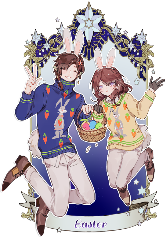 pvii: easter sweaters