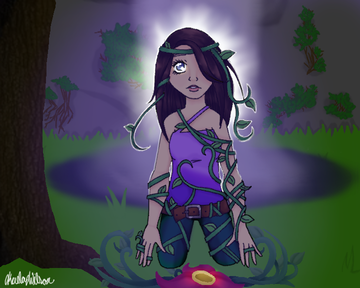 Tied Up In Vines By KreativKaela On DeviantArt tied-up-in-vines-by-kreativkaela-on-deviantart