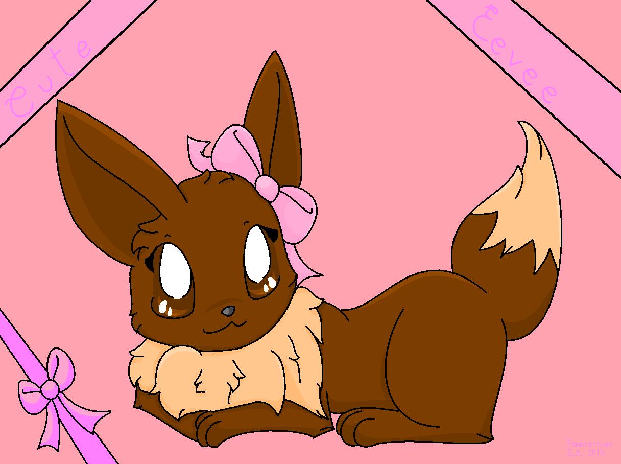 Cute female Eevee