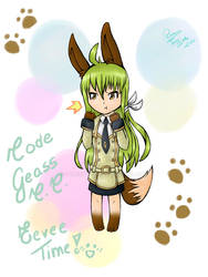 Code Geass C.C. Eevee Time :DD by pameratyan