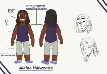 Alaina Halwende Reference Sheet