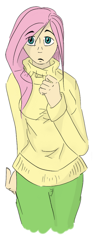 Human Fluttershy