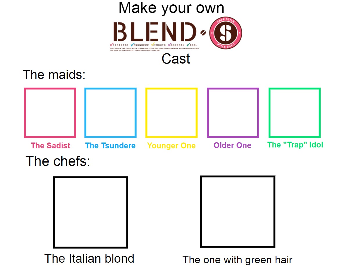 Blend S Recast Template By Lolyoshiboi On Deviantart Blend S Recast Template By Lolyoshiboi On Deviantart