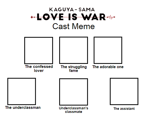 Kaguya Sama Recast Template By Lolyoshiboi On Deviantart Kaguya Sama Recast Template By Lolyoshiboi On Deviantart