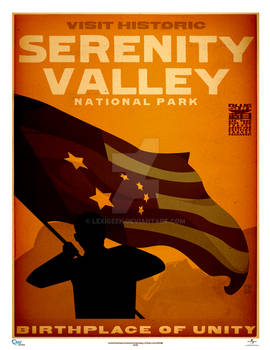 Serenity Valley Poster