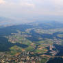 Switzerland from the sky