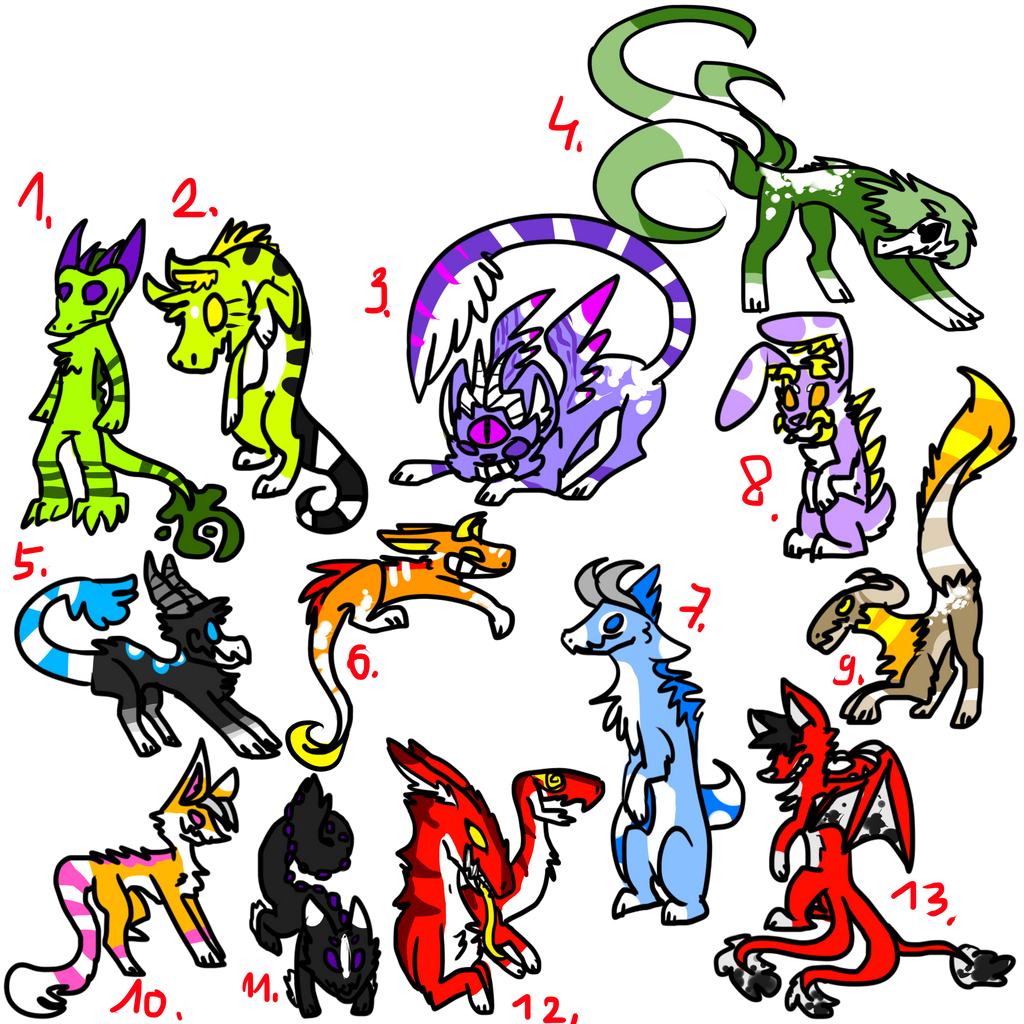 Adopts 9 ALL TAKEN!!