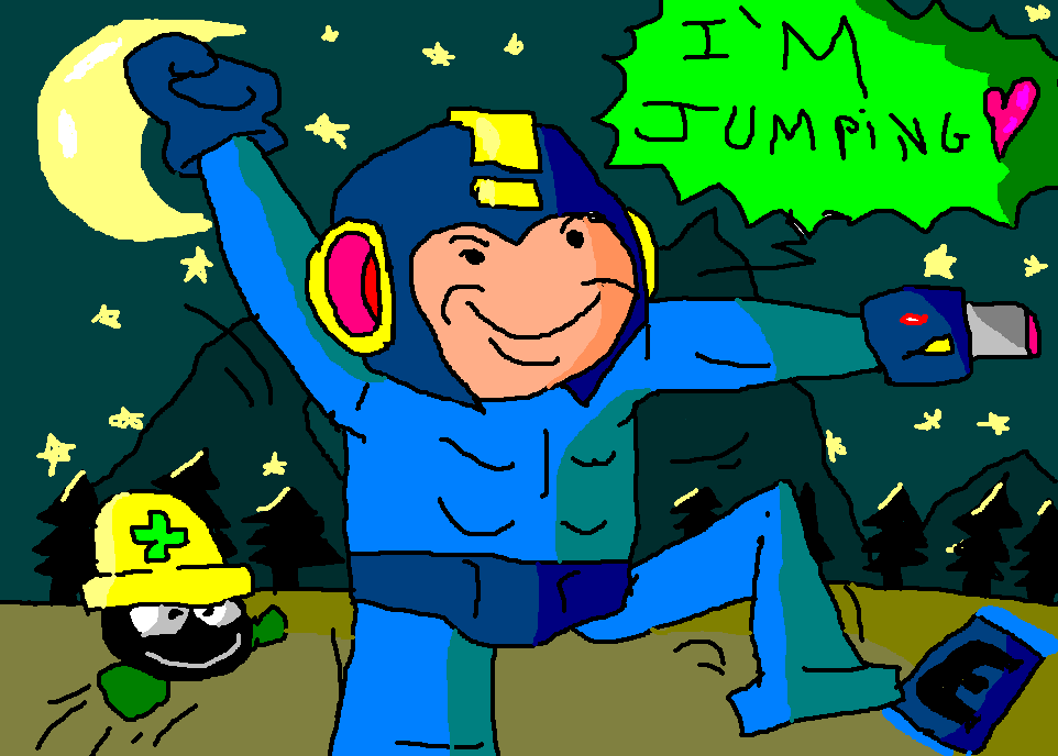 Megaman Is A Jumping Derp