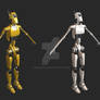 Multi-purpose droid character for Unity