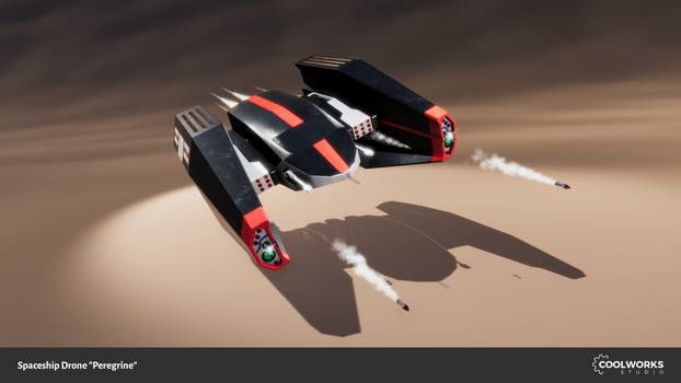Spaceship Drone Peregrine