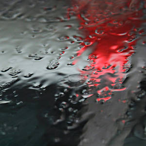 rainy red