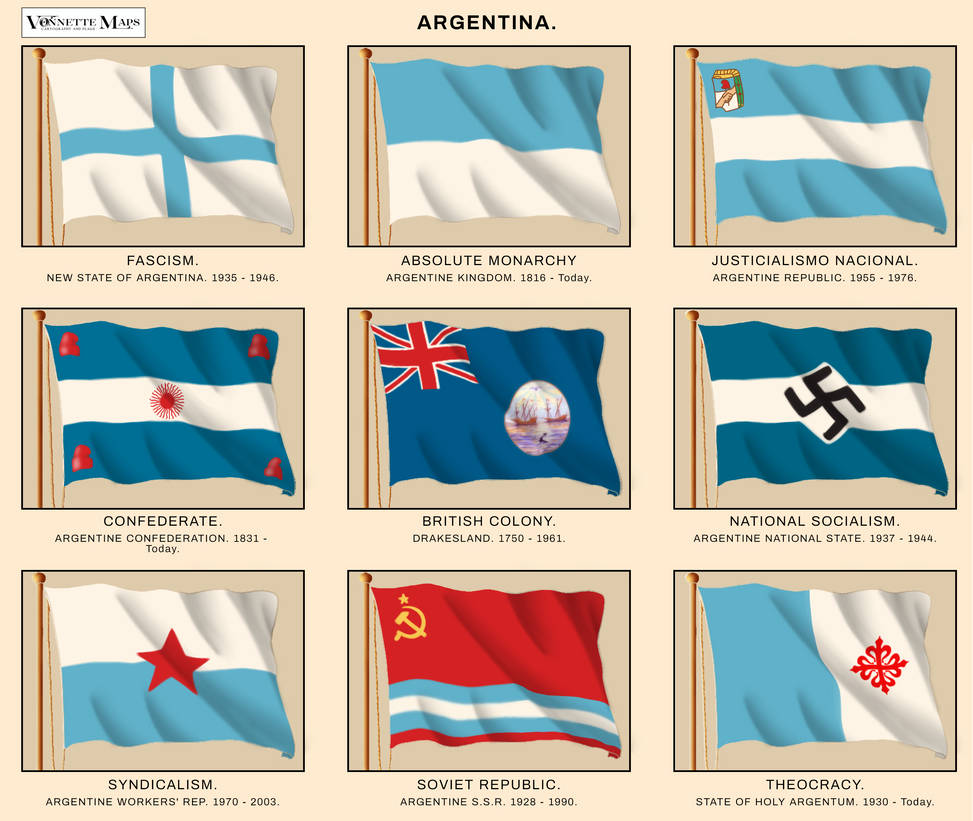 Flags of alternatives Argentina by Vonnette on DeviantArt
