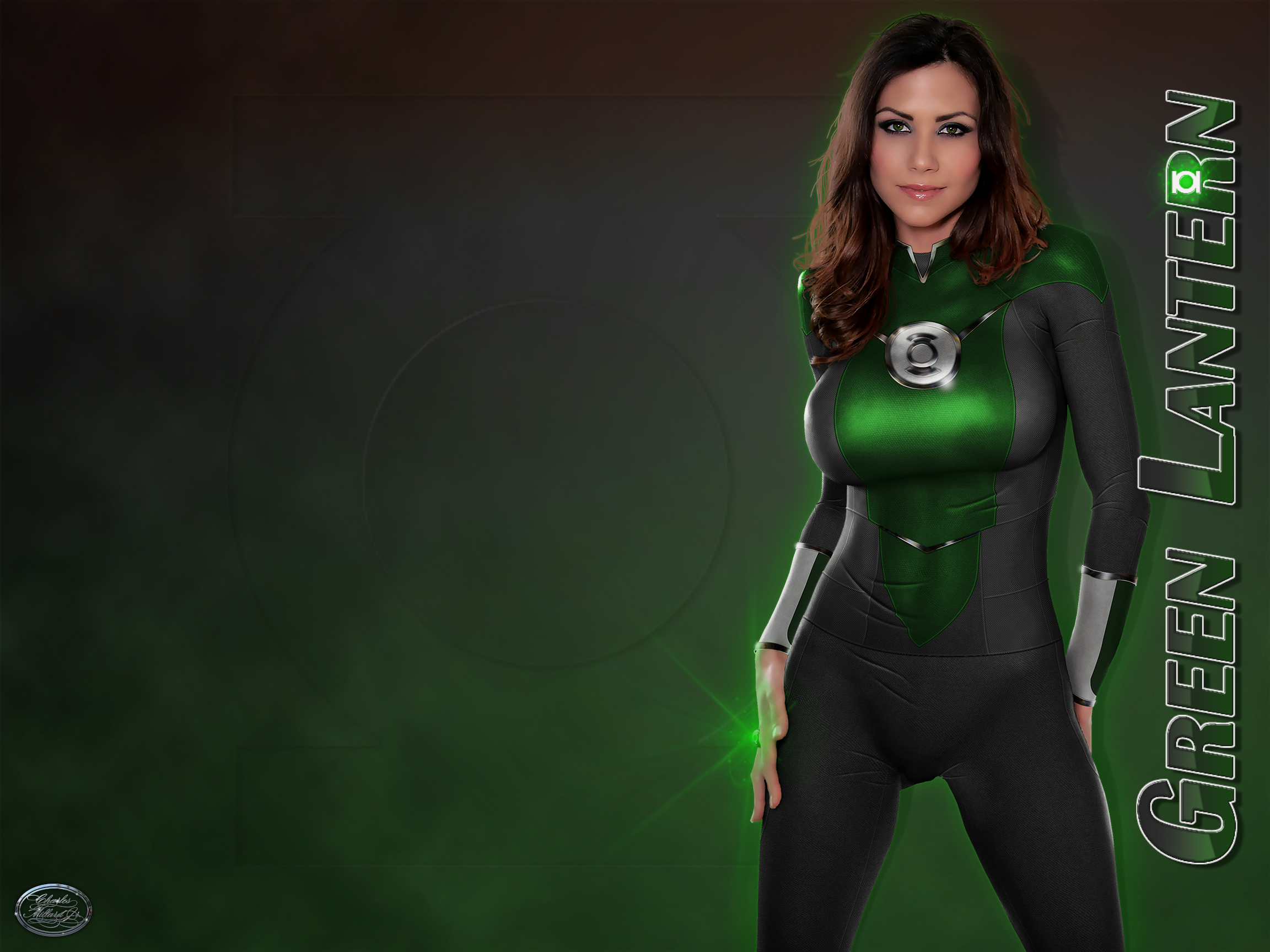 A Female Green Lantern Version