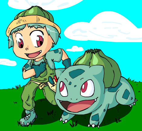 Gijinka Bulbasaur