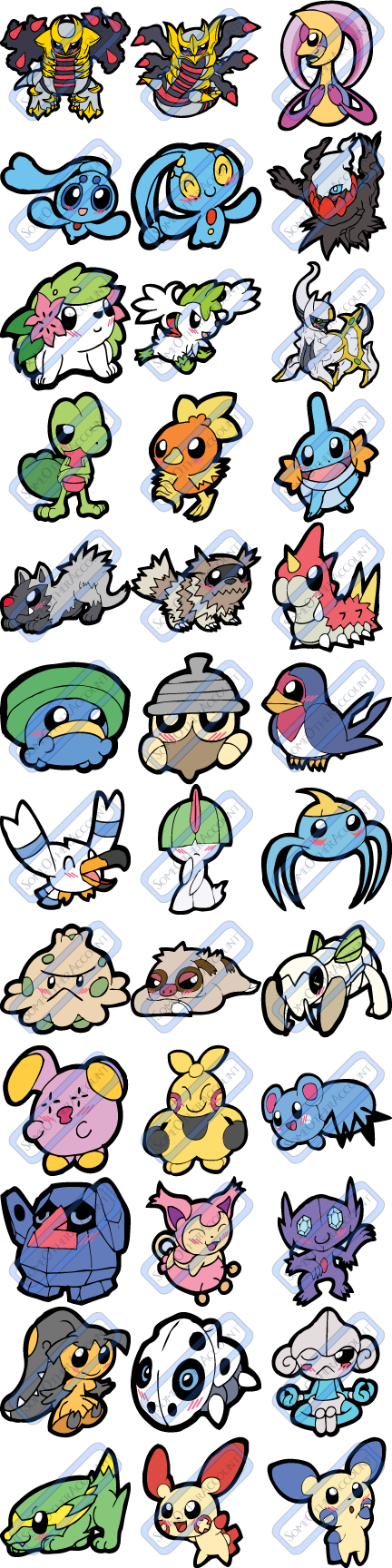 Chibimon Package 5 by SOAMan on DeviantArt