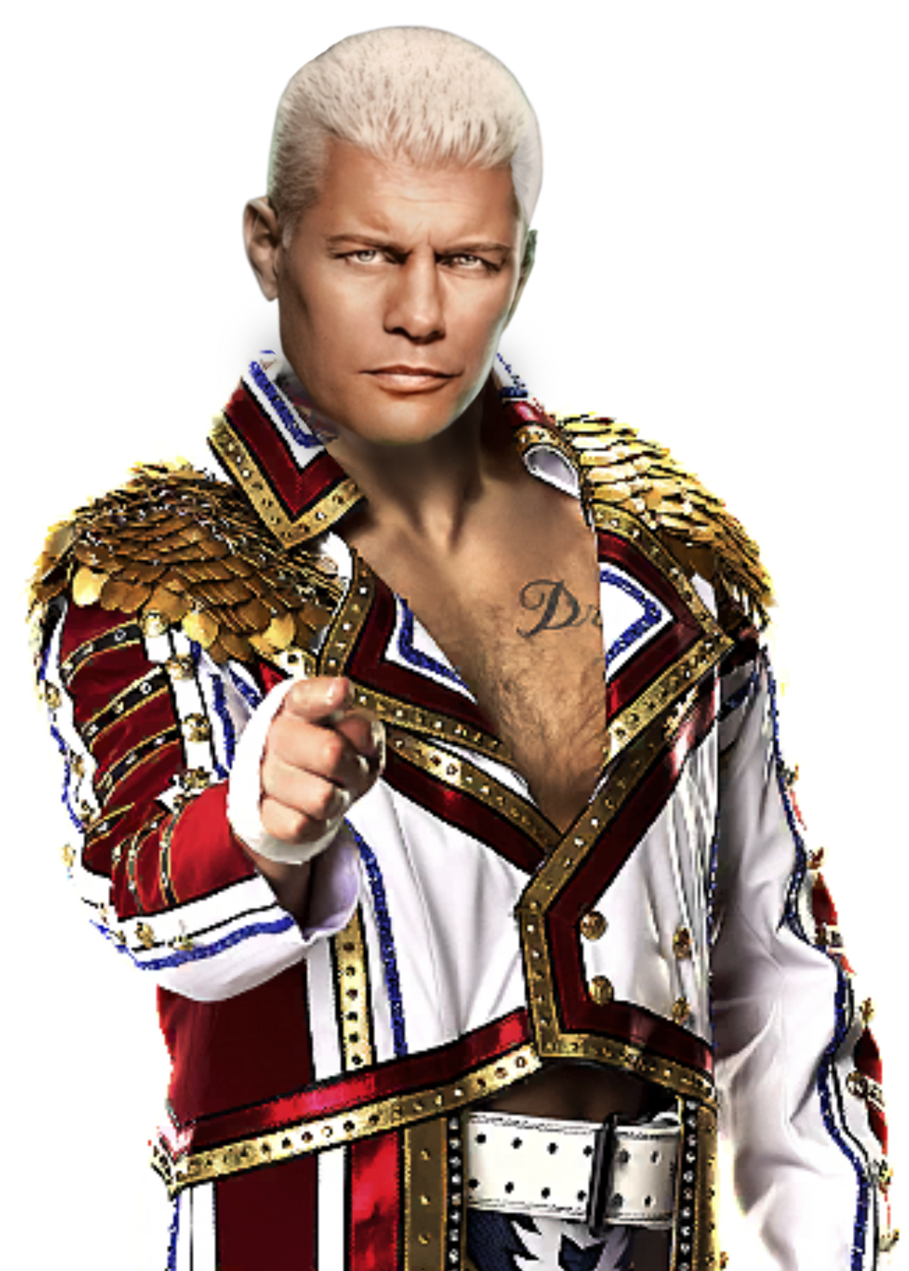 Custom Rhodes Custom Cody Rhodes render by j0s1ahhxx on DeviantArt