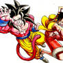 Goku and Luffy