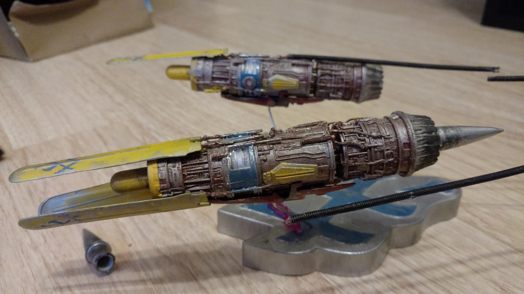Anakin's Podracer engines left view 20170711 by joeybuddy96 on DeviantArt